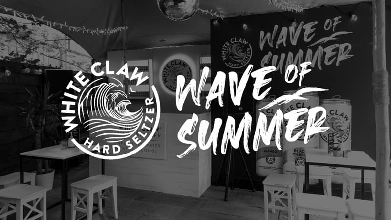 White Claw launch event