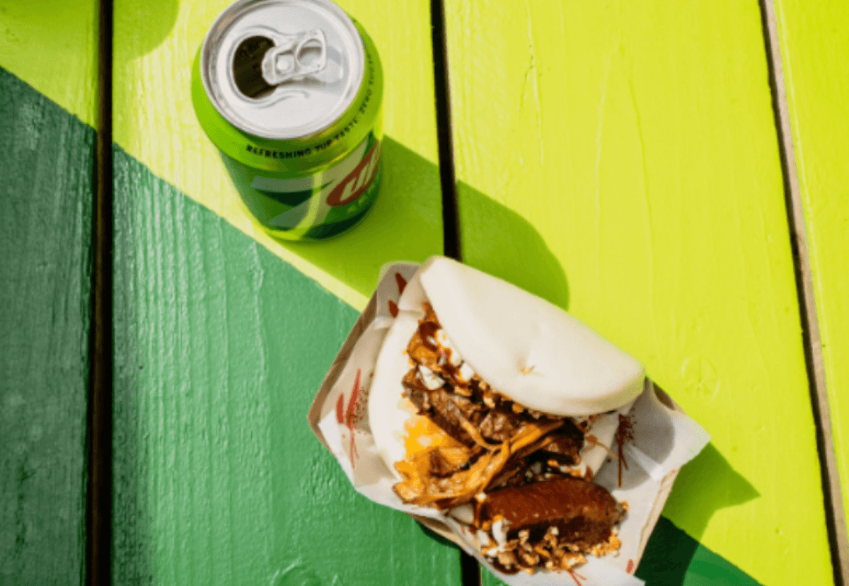 7UP food pairings and social content showcase