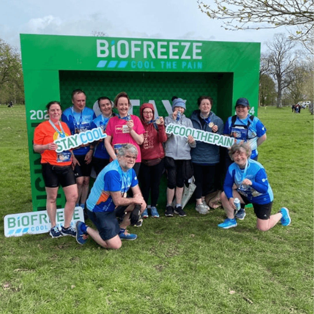 Team at Biofreeze activation