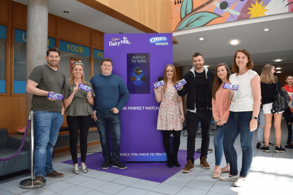 Winners with their Perfect Match prizes