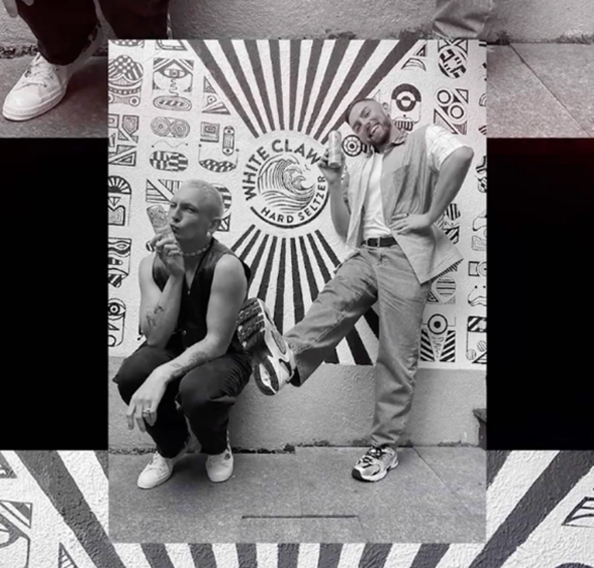 White Claw can styling