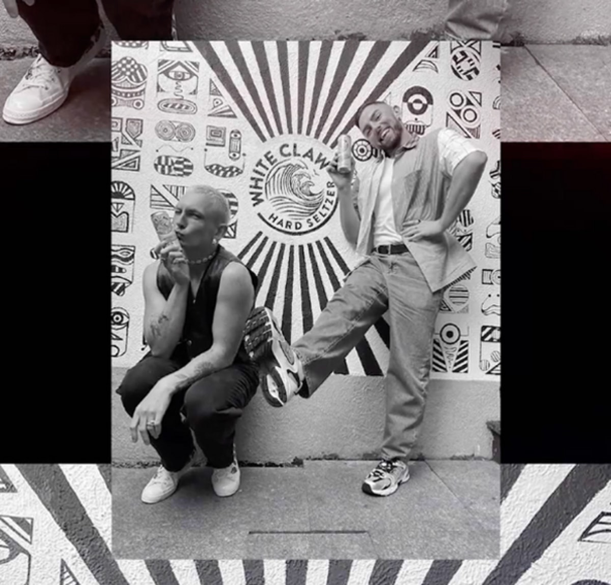 White Claw can styling